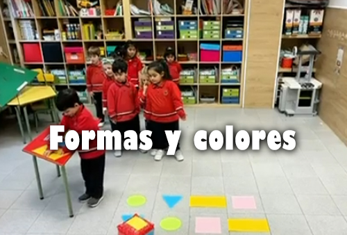 🎲🌈 Aprendemos formas y colores jugando en Infantil